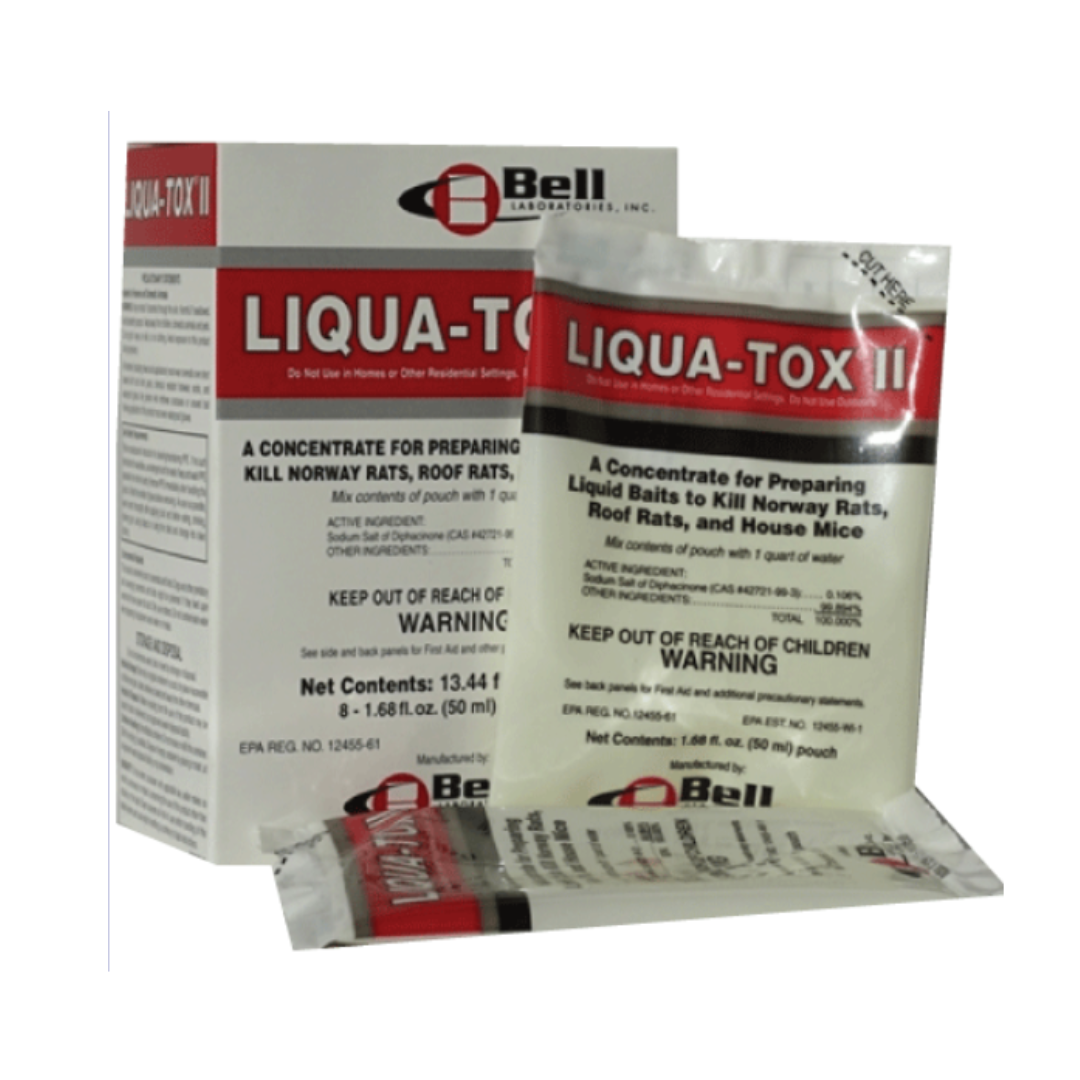 Veneno líquido para ratones y ratas LIQUA TOX-II